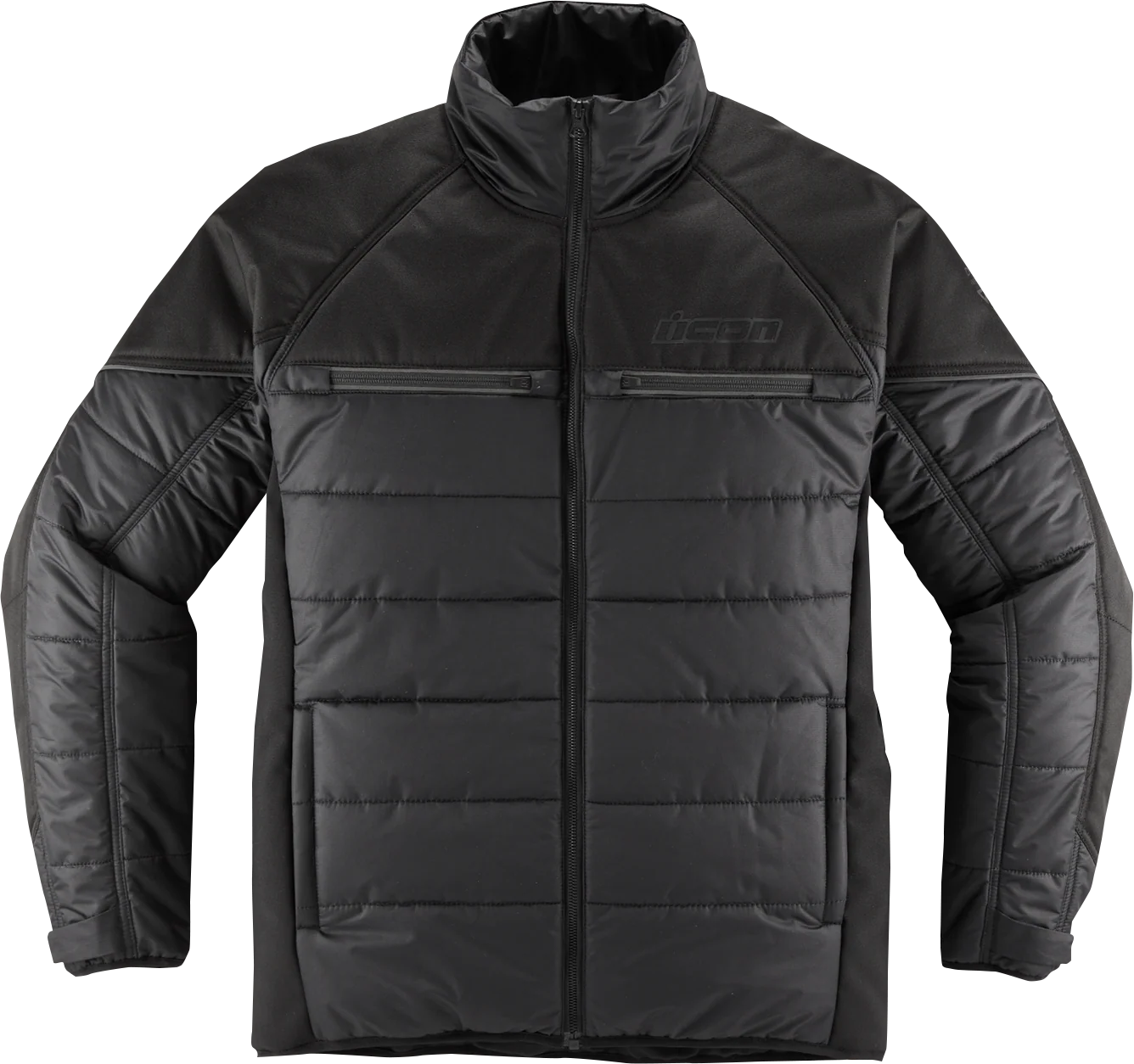ICON Ghost Puffer Jacket - Black - Medium 2820-6191