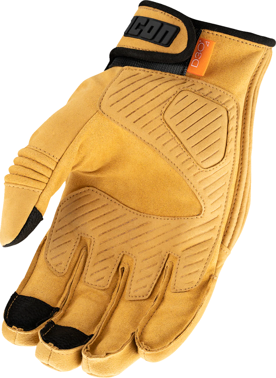 ICON Long Track CX* Gloves - Tan - Small 3301-4893 - Image 2