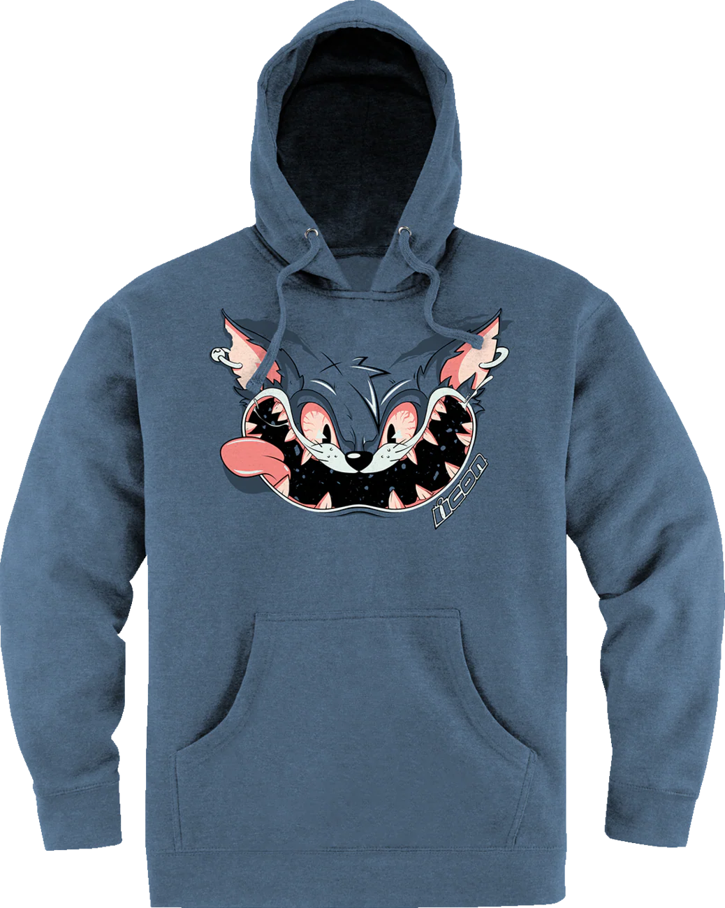 ICON Nine Lives* Hoodie - Storm Blue - Small 3050-6931