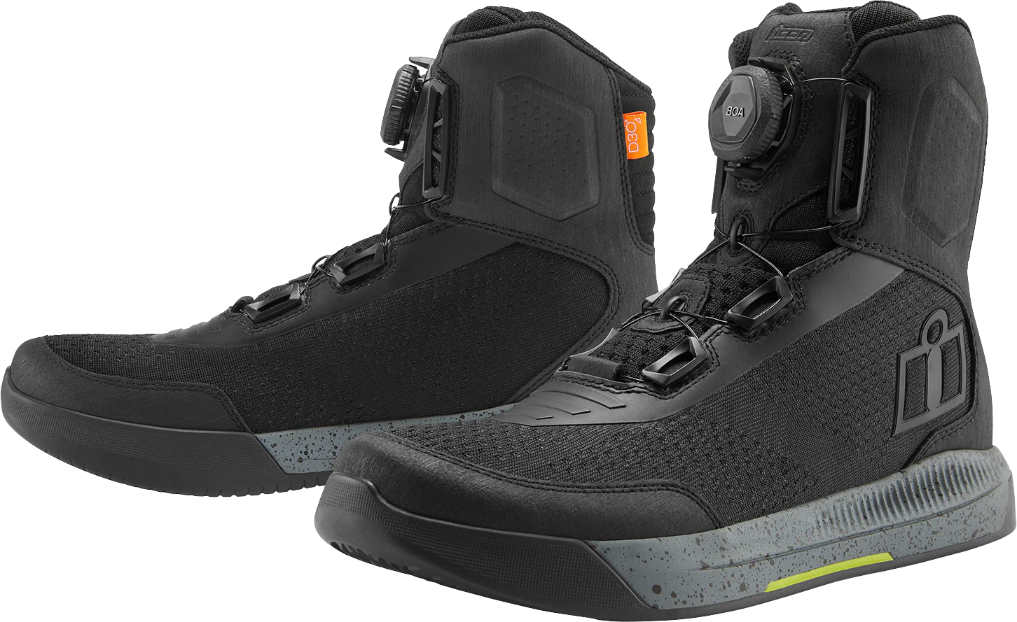 ICON Overlord* Vented Boots - Black - US 10.5 / EU 44.5 3403-1262