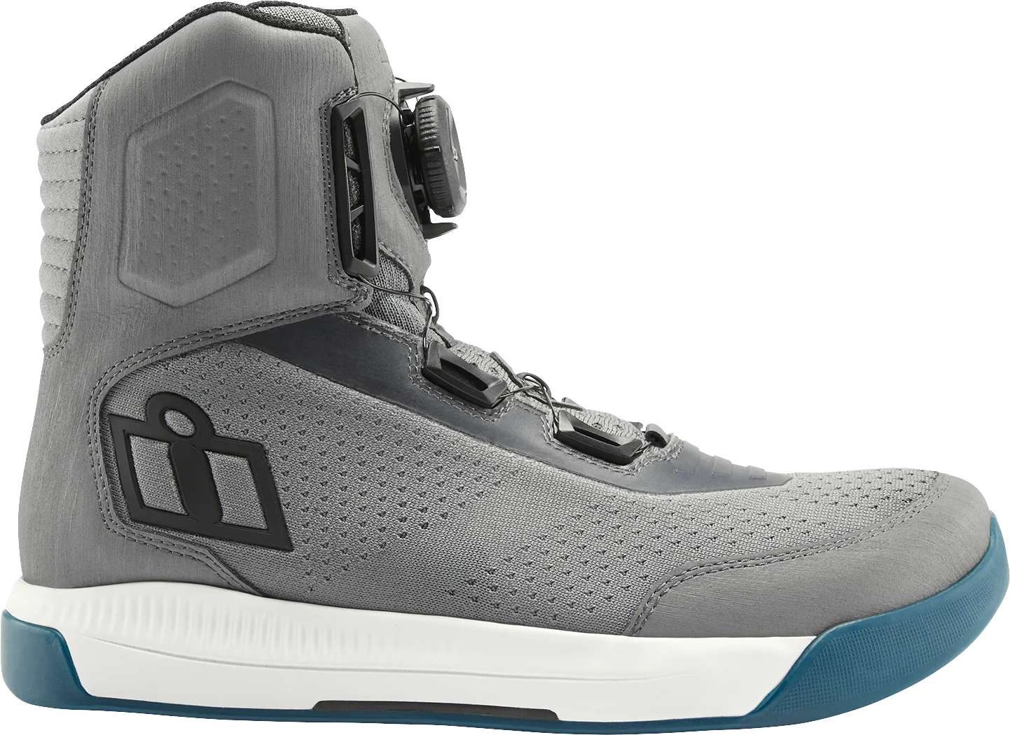 ICON Overlord* Vented Boots - Gray - US 7 / EU 39 3403-1268 - Image 3