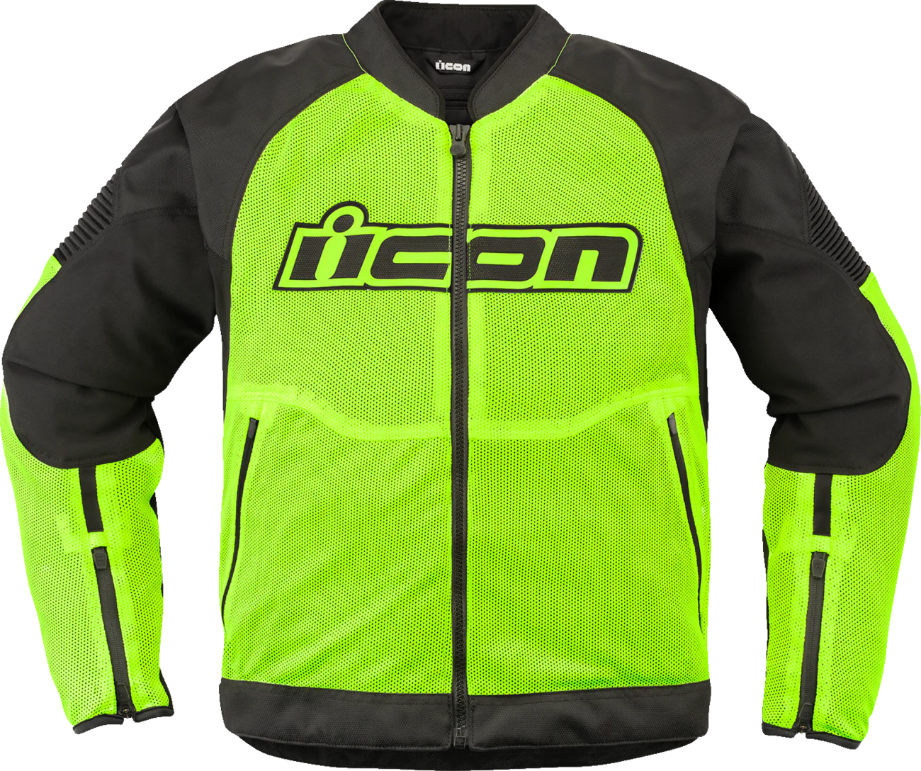 ICON Overlord3 Mesh* Jacket - Hi-Viz Yellow - Large 2820-6750