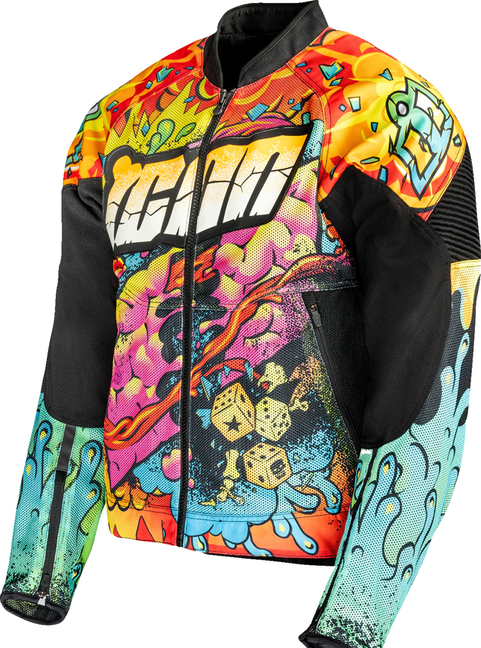 ICON Overlord3* Scatterbrain Mesh Jacket - Black - 3XL 2820-7079