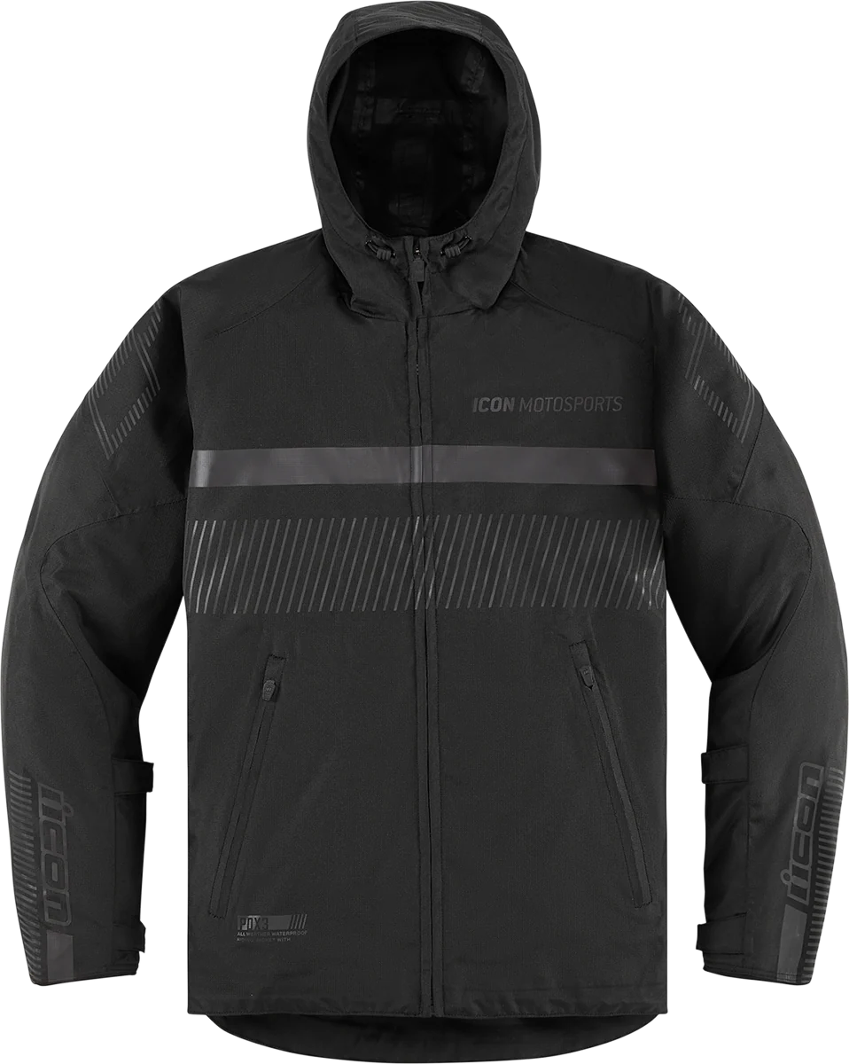 ICON Women*s PDX3* Jacket - Black - Medium 2822-1455
