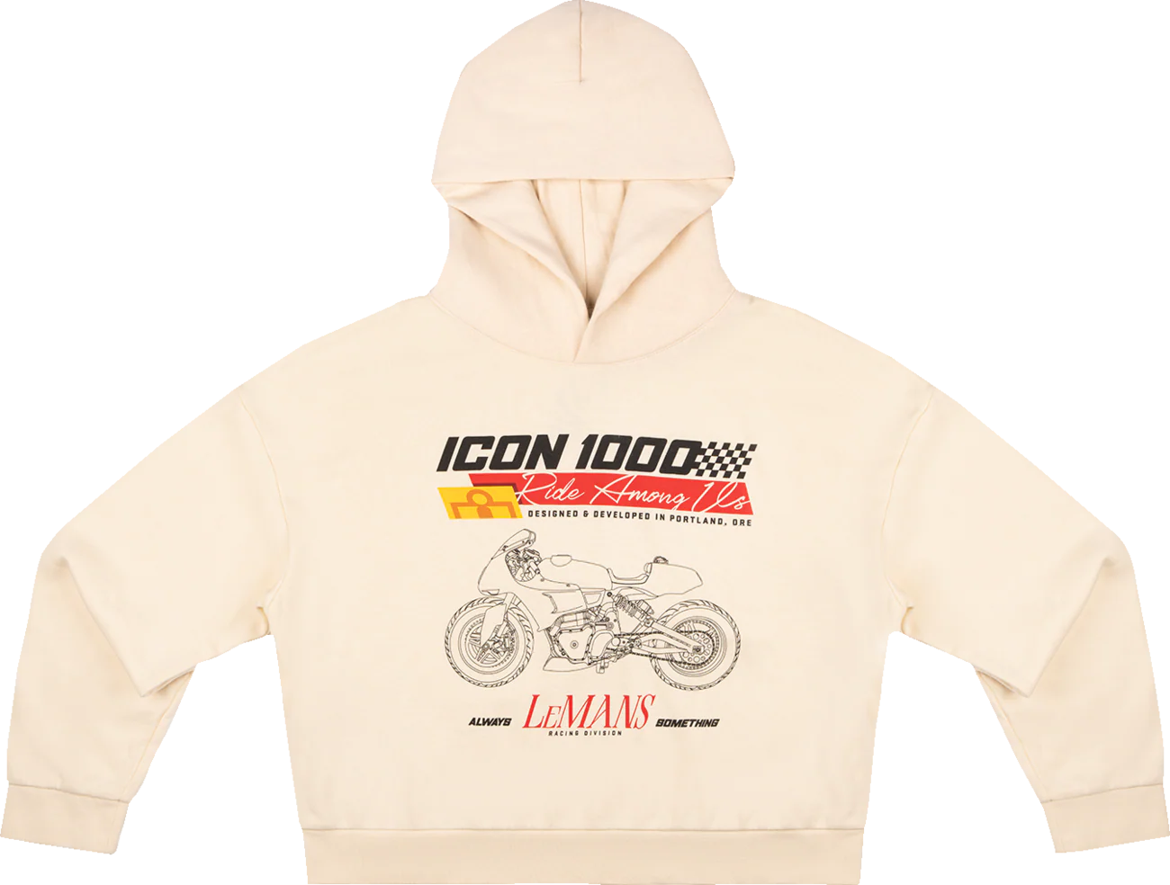 ICON Women's Always Something* Hoodie - Ivory - 2XL 3051-1266