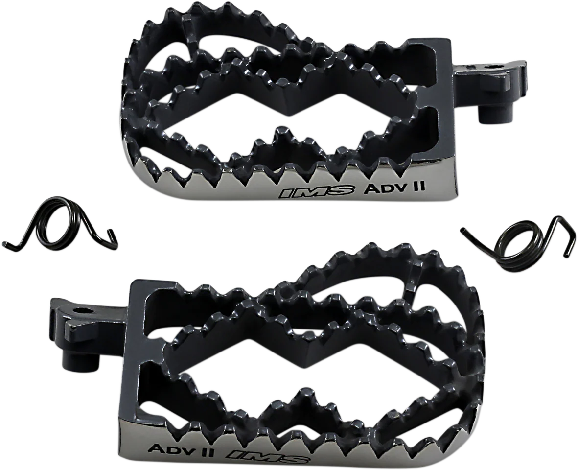 IMS PRODUCTS INC. Adventure II Foot Pegs - Black 253116-2
