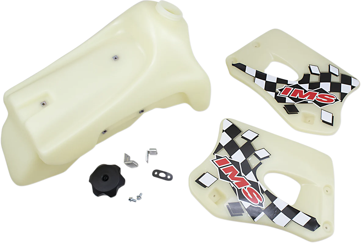 IMS PRODUCTS INC. Large-Capacity Gas Tank - Natural - Kawasaki - 3.4 Gallon 113125-N2