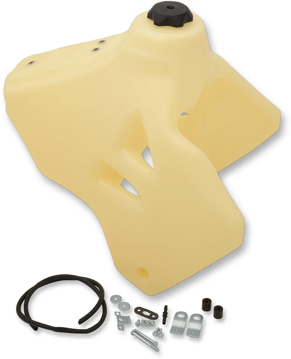 IMS PRODUCTS INC. Large-Capacity Gas Tank - Natural - Kawasaki/Suzuki - 4.0 Gallon 115521-N2