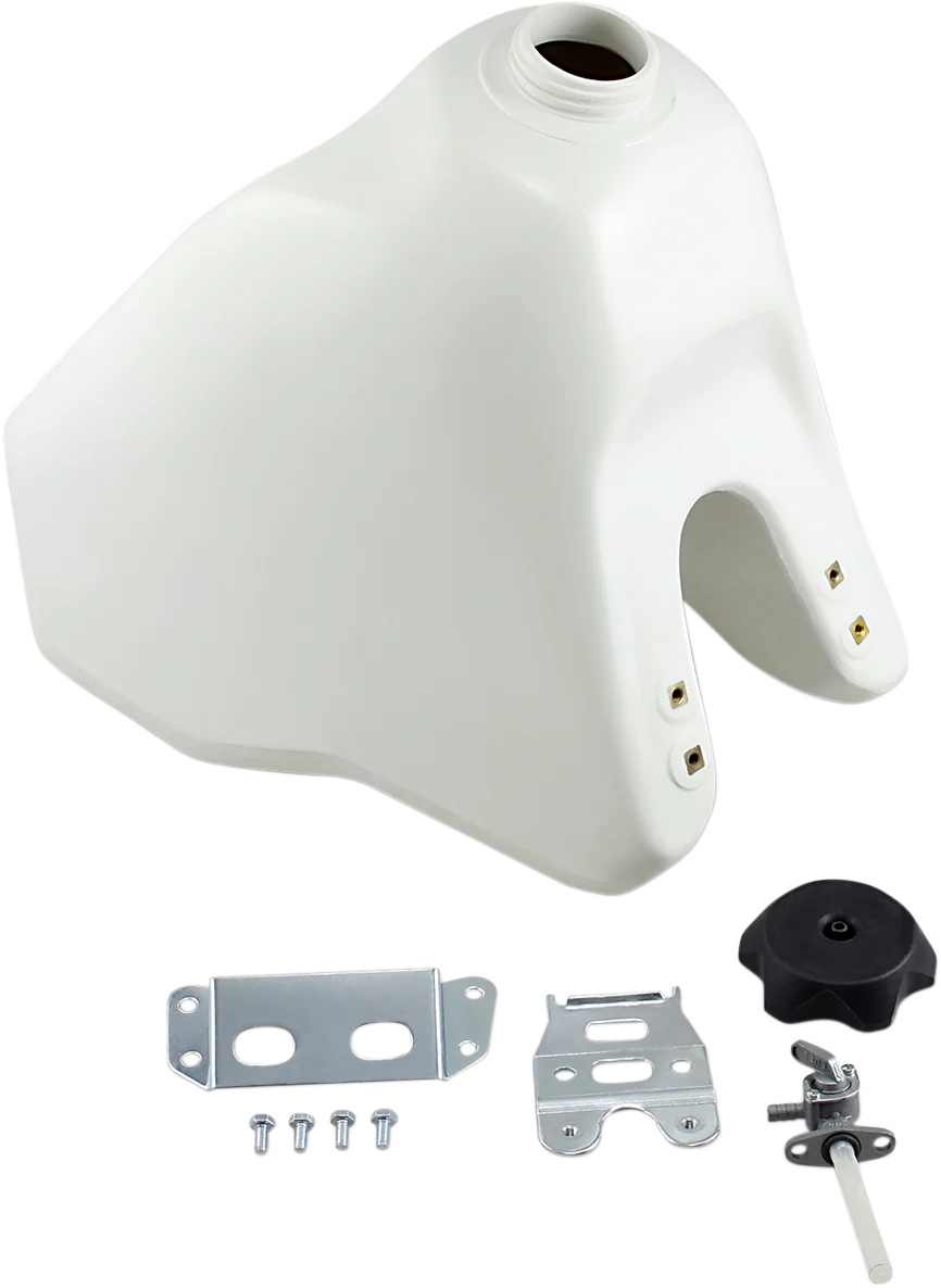 IMS PRODUCTS INC. Large-Capacity Gas Tank - White - Suzuki - 3.5 Gallon 115514-W1
