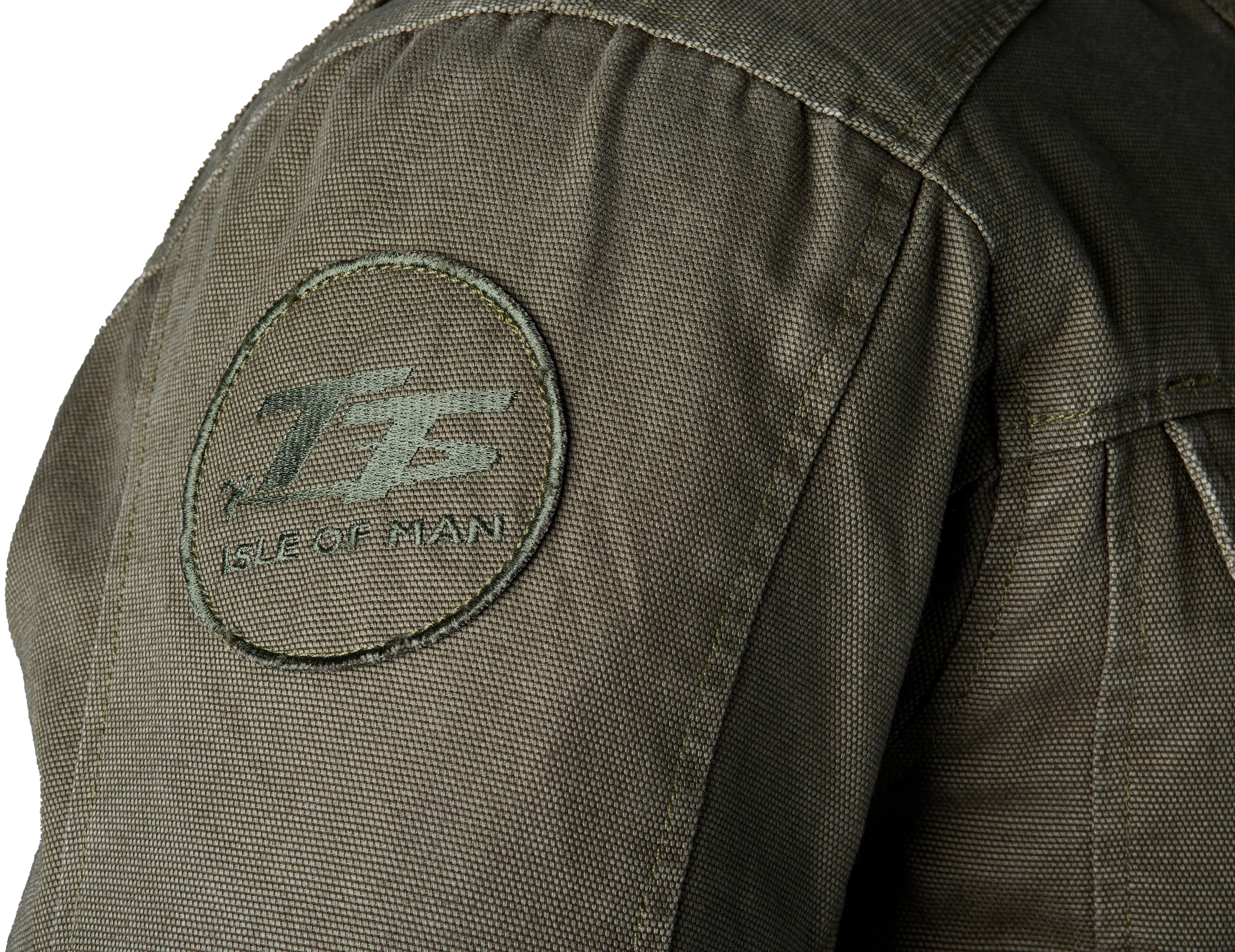 Iom Tt Crosby 2 Ce Jacket Olive Textile Sm - Image 4