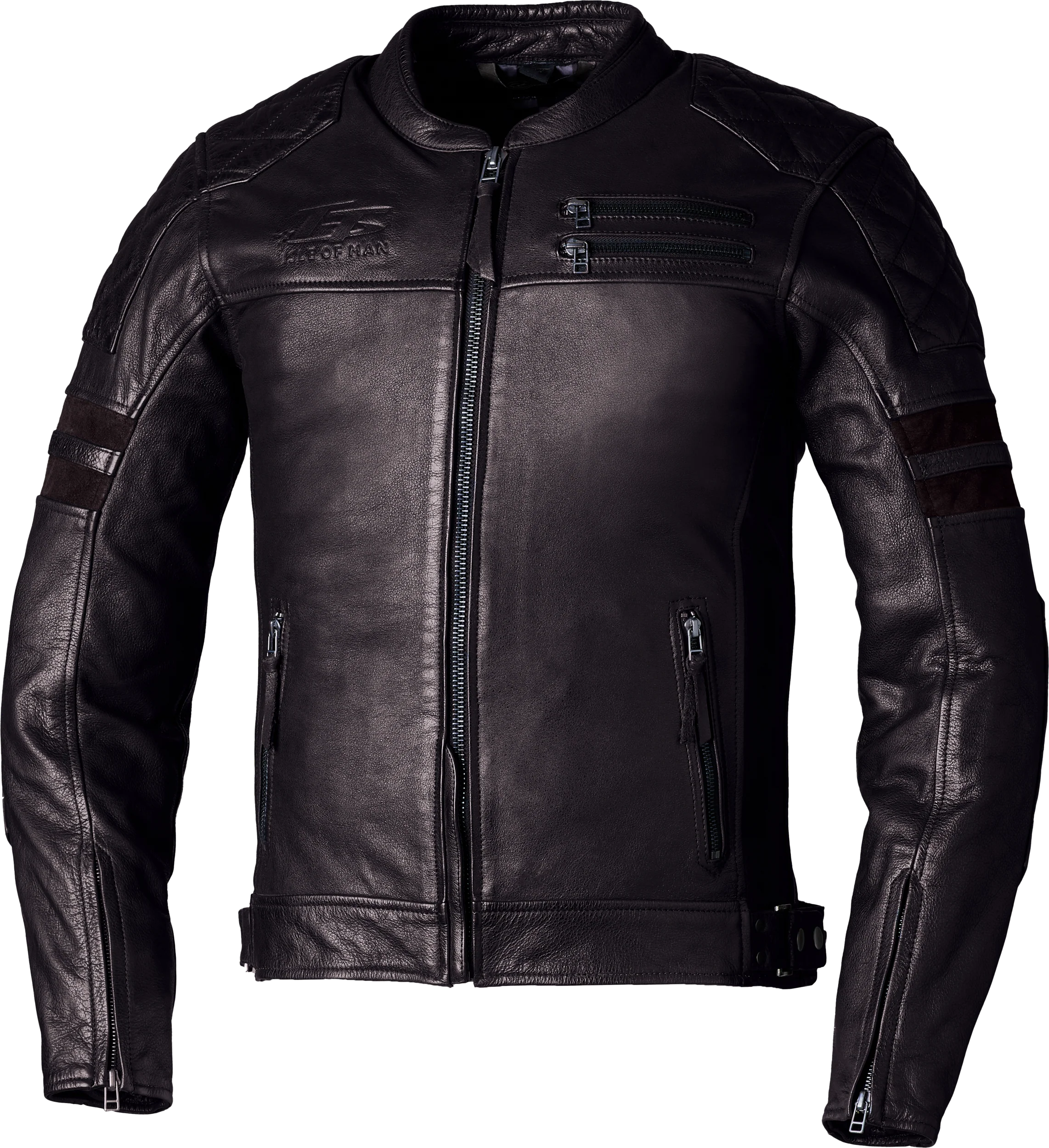 Iom Tt Hillberry 2 Ce Jacket Brown Leather Lg