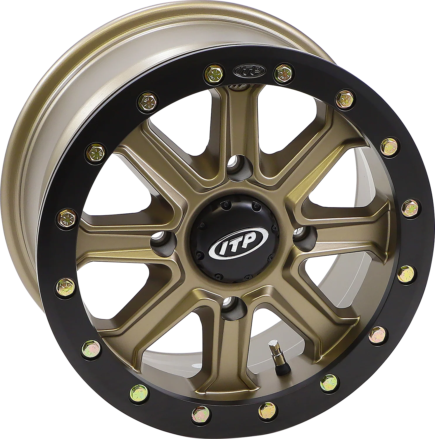 ITP Wheel - Inertia - Front/Rear - Bronze - 14x7 - 4/137 - 5+2 (+40 mm) 1422525729B