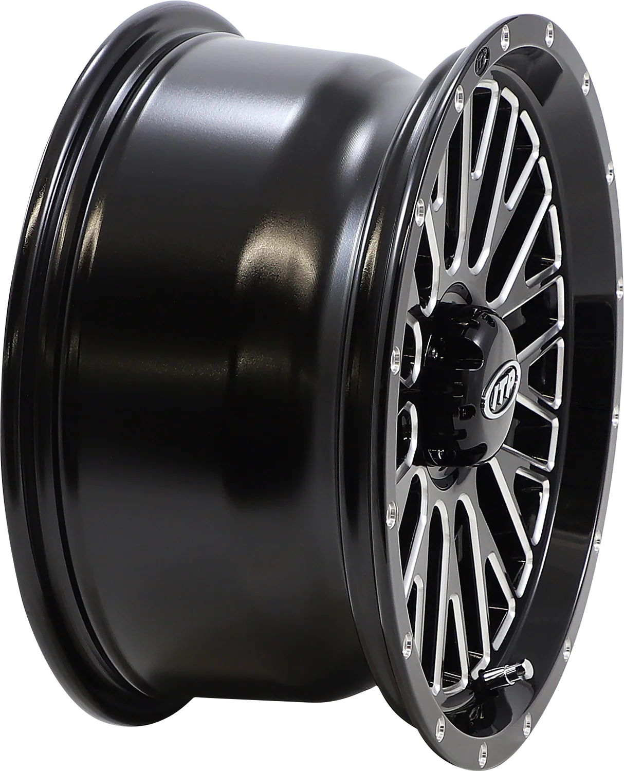 ITP Wheel - Momentum - Front/Rear - Black/Milled - 14x7 - 4/156 - 5+2 (+30 mm) 1422736731B - Image 2