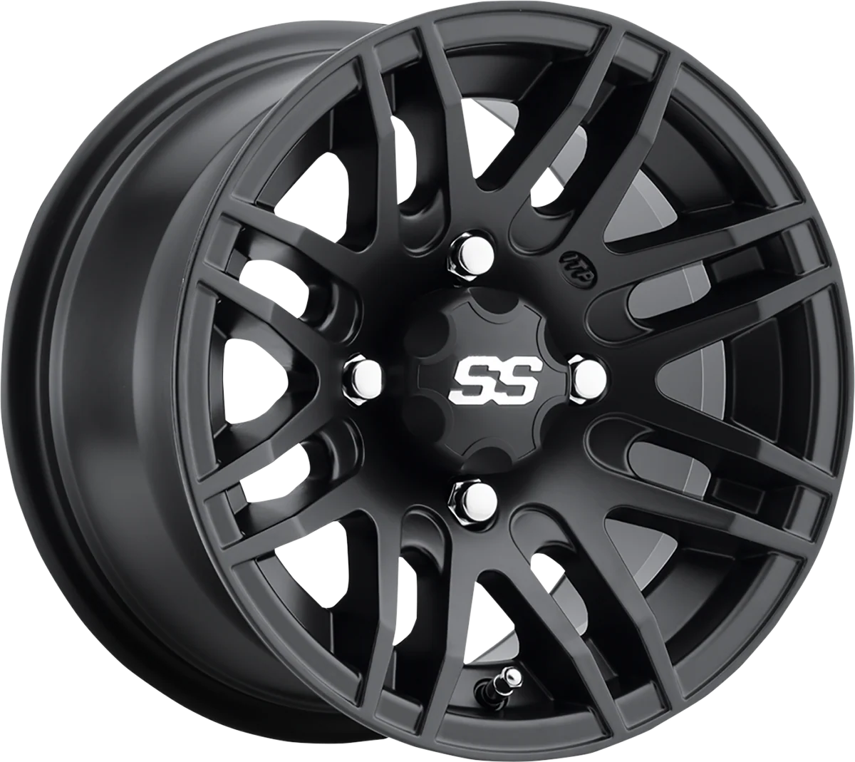 ITP Wheel - SS316 - Rear - Machined Black - 14x7 - 4/110 - 2+5 1428561536B