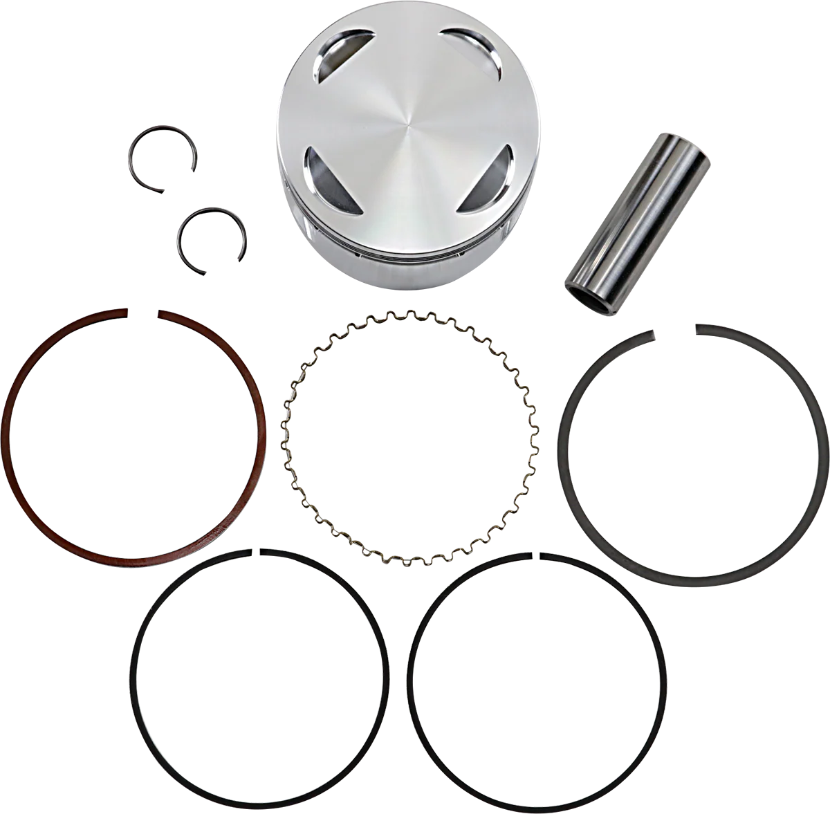 JE PISTONS Piston Kit - 100.00 mm - 11.25:1 CR - Honda 130682