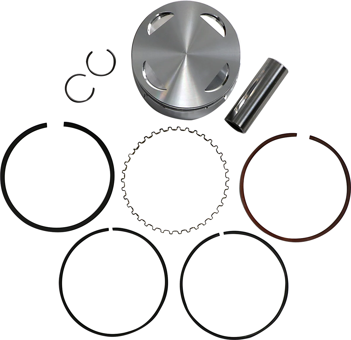 JE PISTONS Piston Kit - 101.00 mm - 10.6:1 CR - Honda 128996