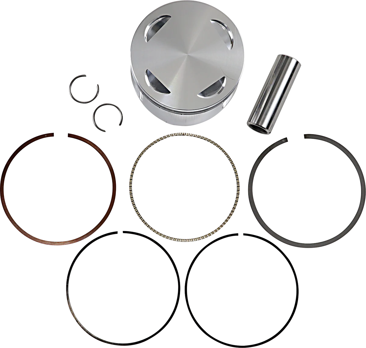 JE PISTONS Piston Kit - 102.00 mm - 10.5:1 CR - Honda 300277
