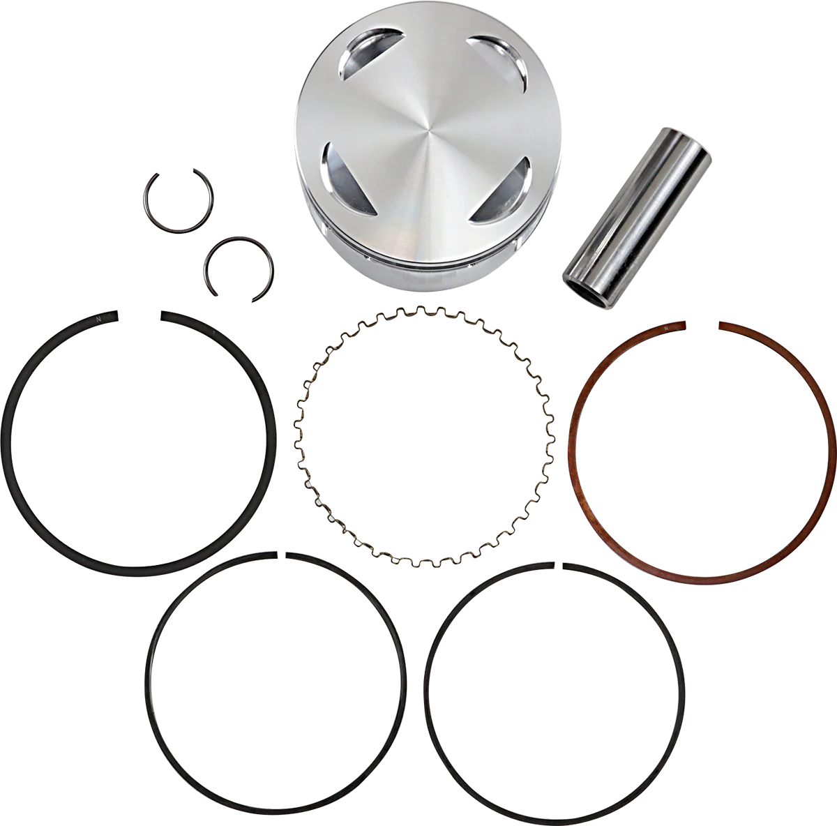 JE PISTONS Piston Kit - 102.00 mm -10.8:1 CR - Honda 128998