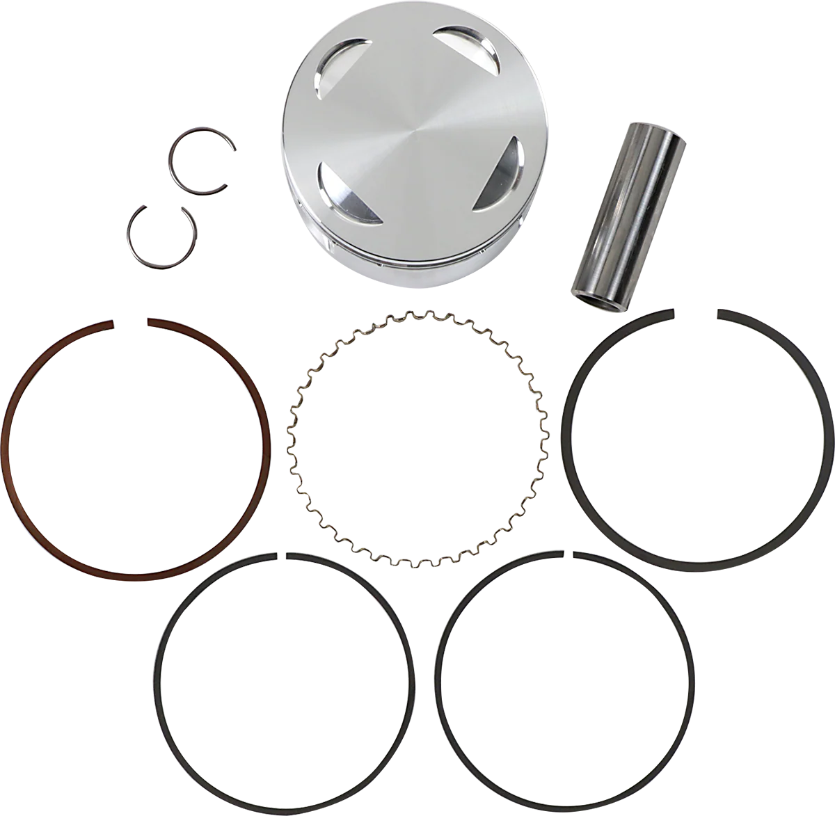 JE PISTONS Piston Kit - 102.00 mm - 11.25:1 CR - Honda 139550