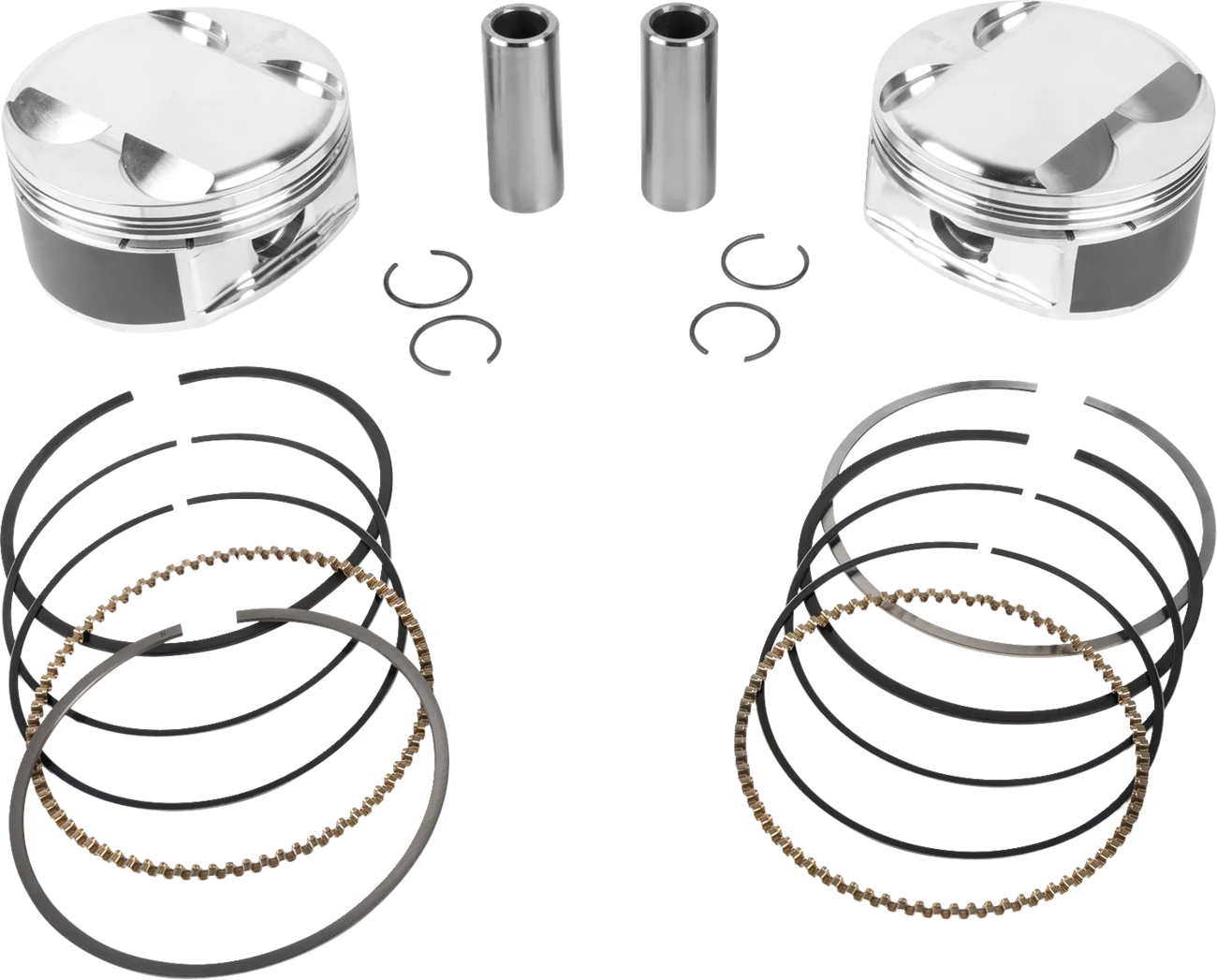 JE PISTONS Piston Kit - 4.016" Bore - 4.500" Stroke - 12.0:1 CR - 108" M8 398758