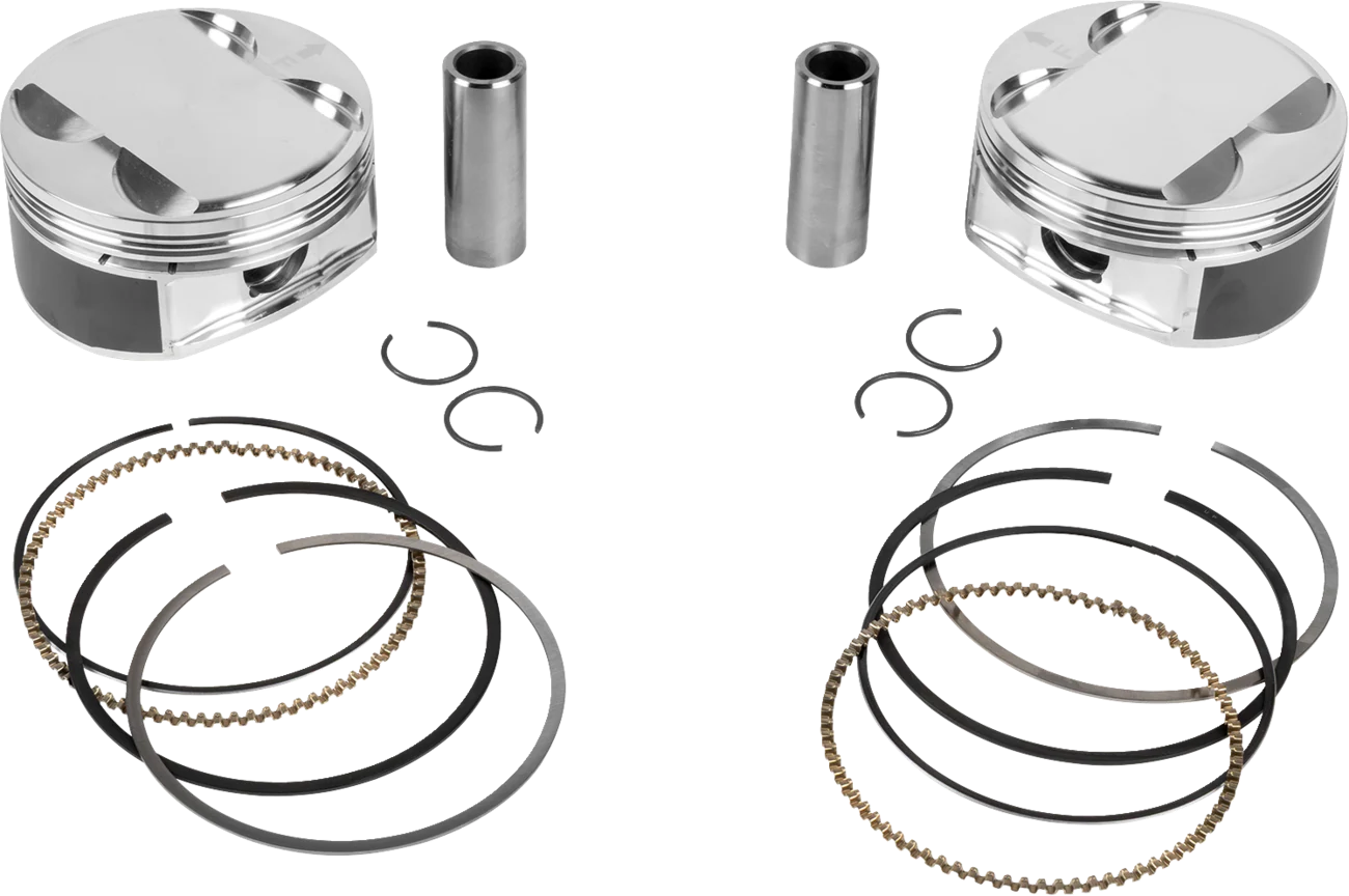 JE PISTONS Piston Kit - 4.080" Bore - 4.375" Stroke - 11.5:1 CR - 114" M8 398728
