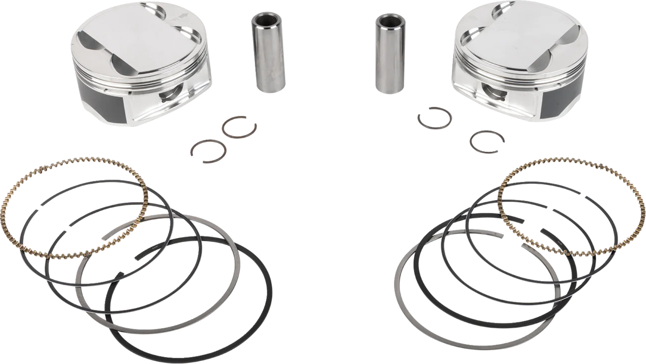 JE PISTONS Piston Kit - 4.125" Bore - 4.500" Stroke - 11.5:1 CR - 108" M8 398735