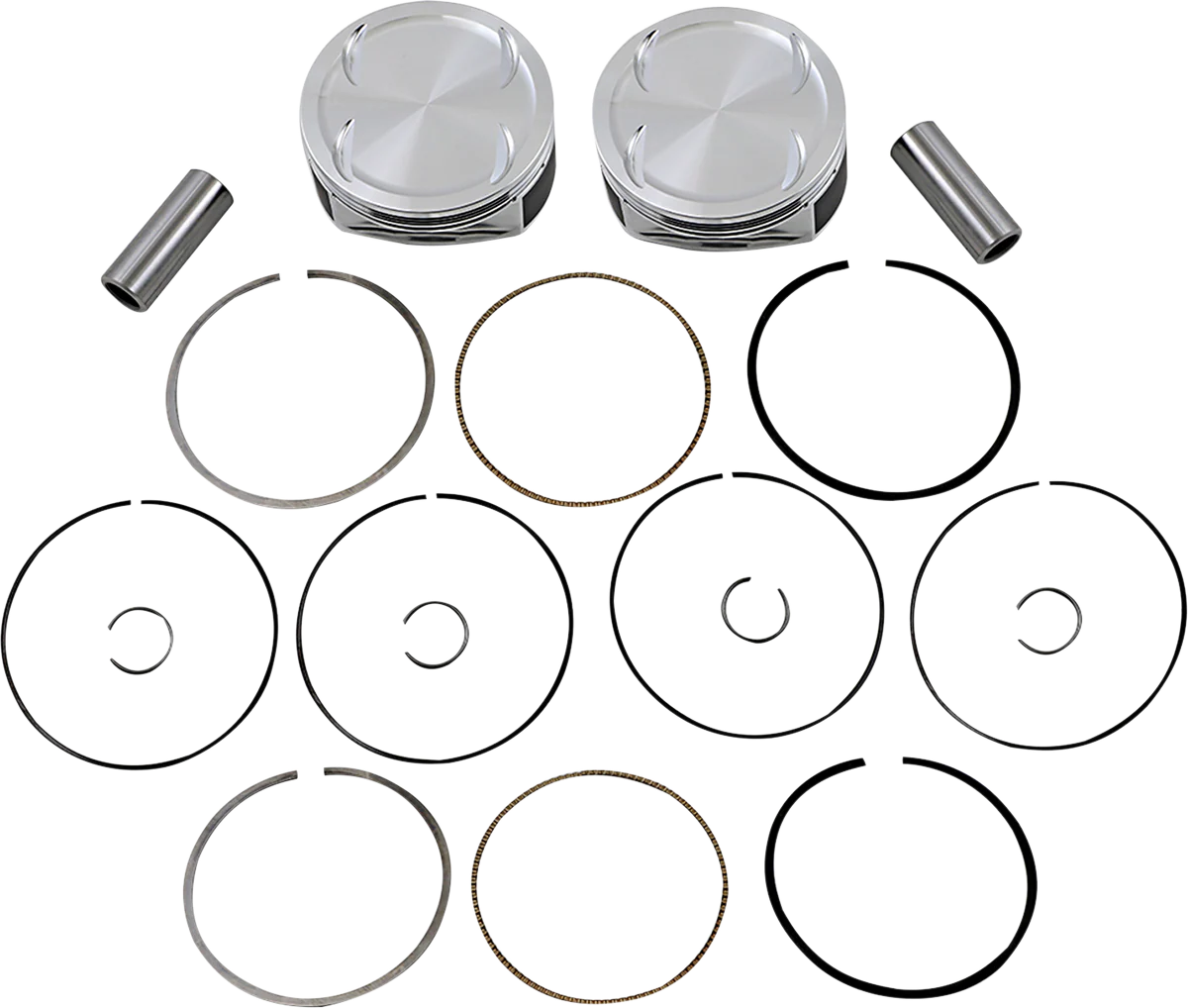 JE PISTONS Piston Kit - 4.250" Bore - +0.175" Oversize - 114"/117" M8 370252 - Image 2