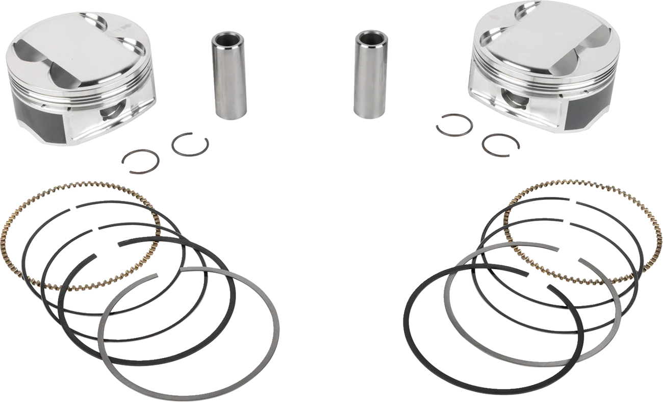 JE PISTONS Piston Kit - 4.250" Bore - 4.625" Stroke - 12.0:1 CR - 121" M8 400181