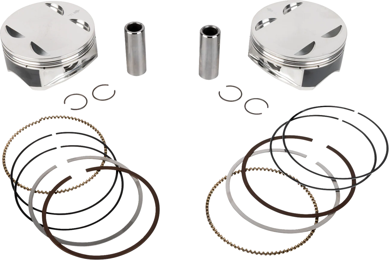 JE PISTONS Piston Kit - 4.320" Bore - 4.500" Stroke - 12.0:1 CR - 108" M8 399164