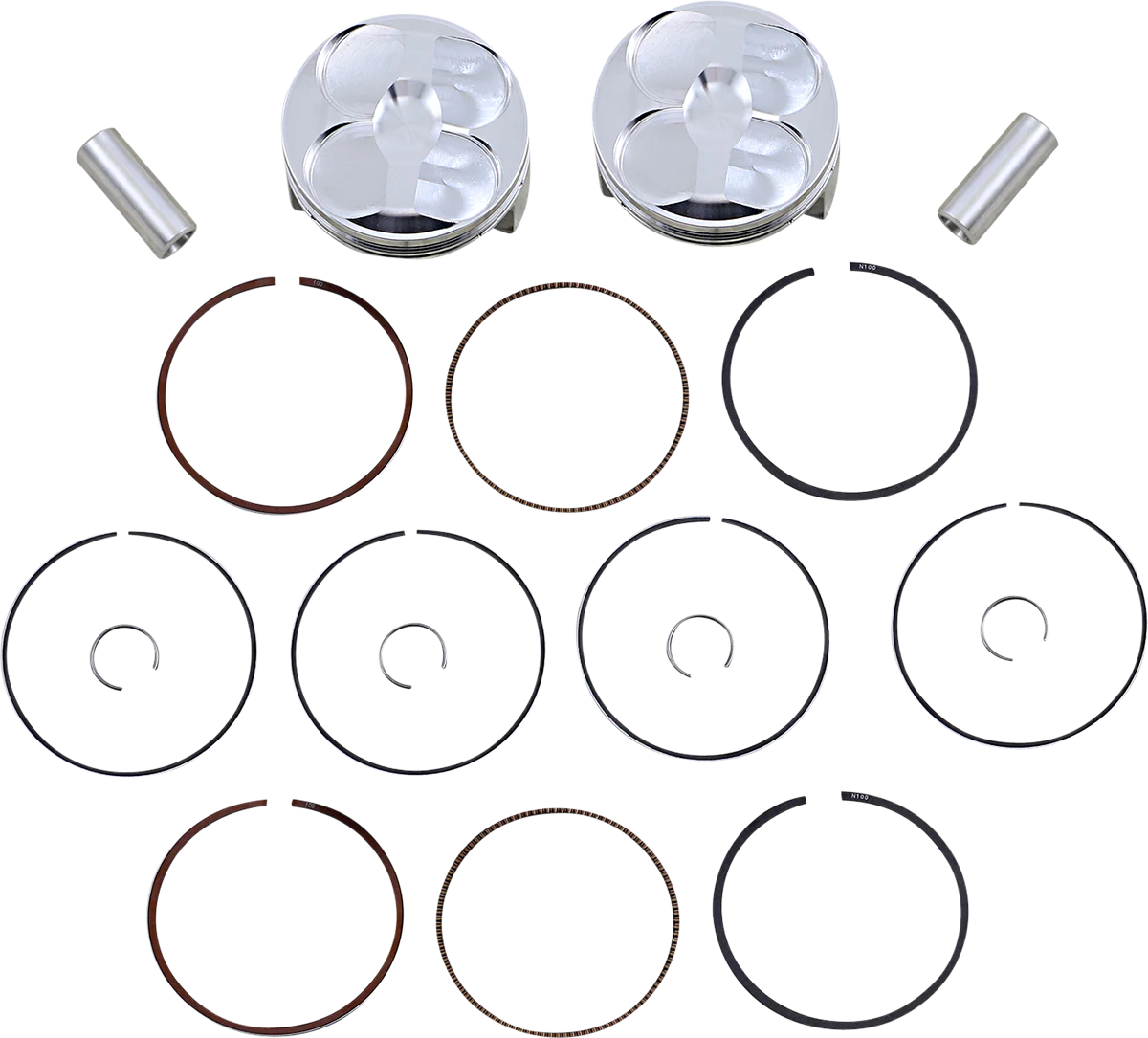 JE PISTONS Piston Kit - 67.00 mm - 12.0:1 CR - Honda 371971