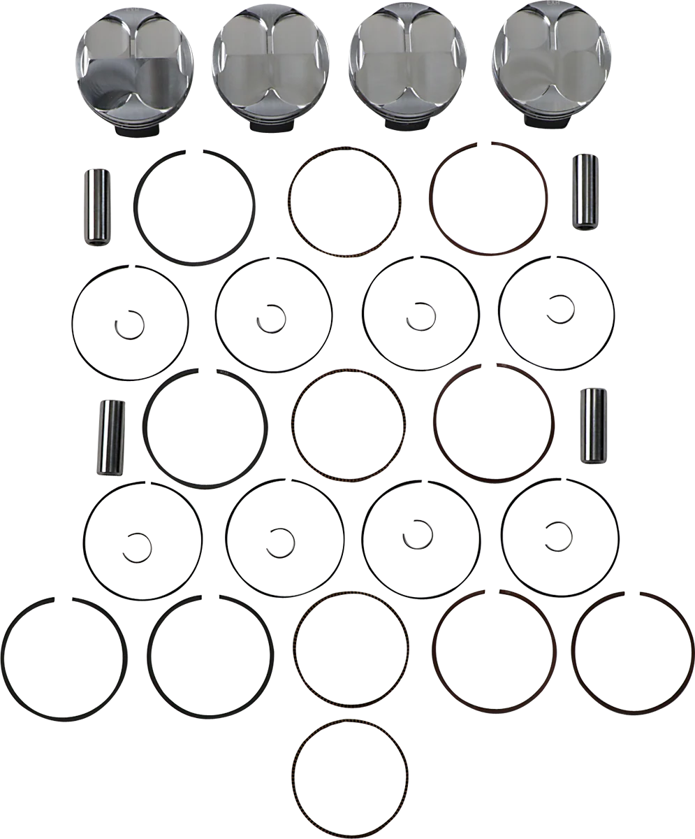 JE PISTONS Piston Kit - 67.00 mm - 13.1:1 CR - Yamaha 262317