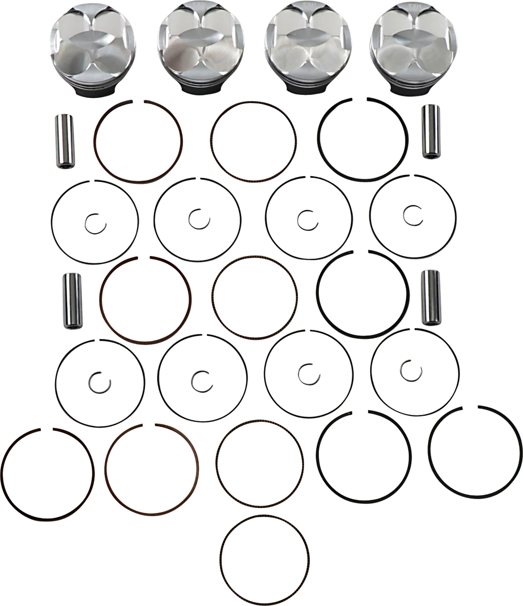 JE PISTONS Piston Kit - 69.00 mm - 13.1:1 CR - Yamaha 262318