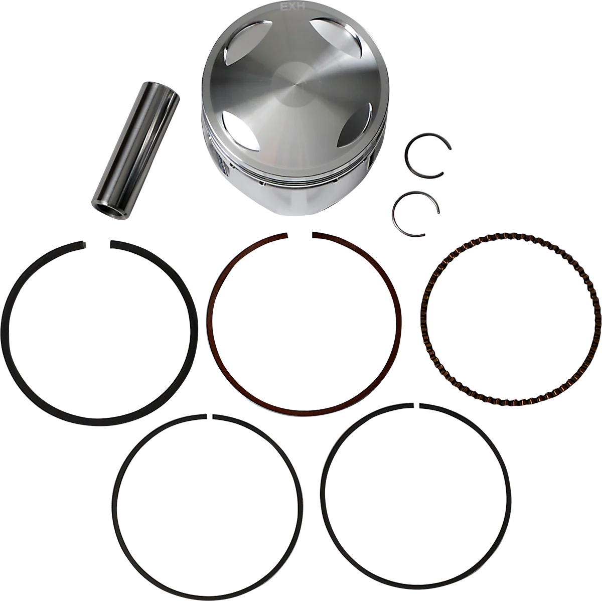 JE PISTONS Piston Kit - 77.00 mm - 10.5:1 CR - Honda 131243