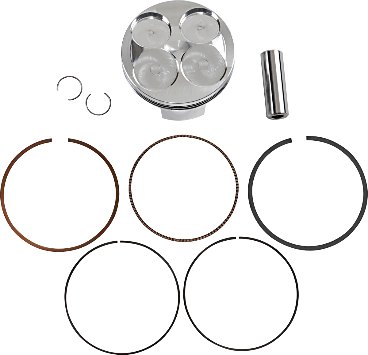 JE PISTONS Piston Kit - 77.00 mm - 13.0:1 CR - Honda 274177