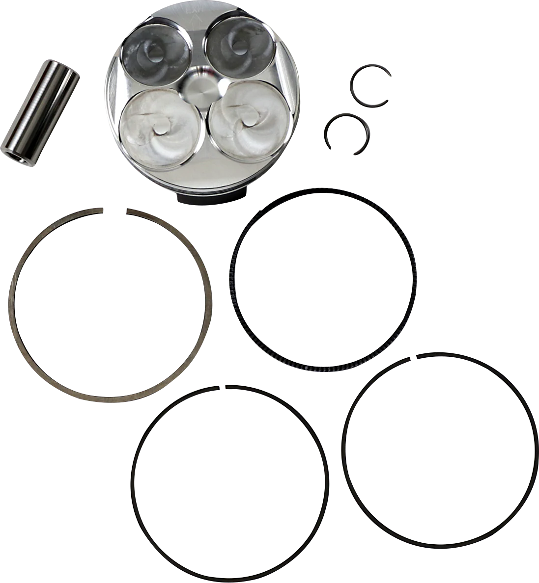 JE PISTONS Piston Kit - 78.00 mm - 13.7:1 CR - Honda 274178