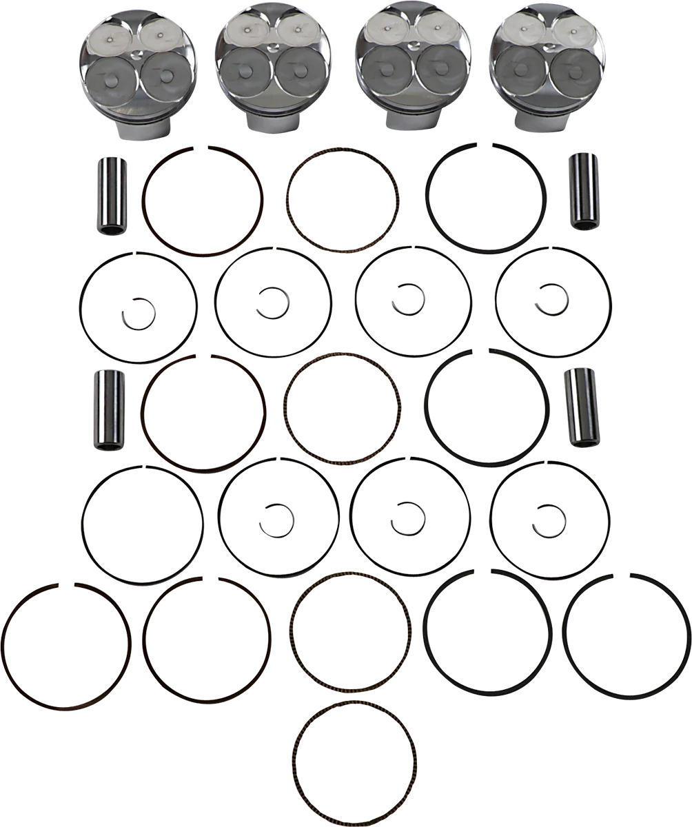 JE PISTONS Piston Kit - 83.00 mm - 13.0:1 CR - Kawasaki 261533