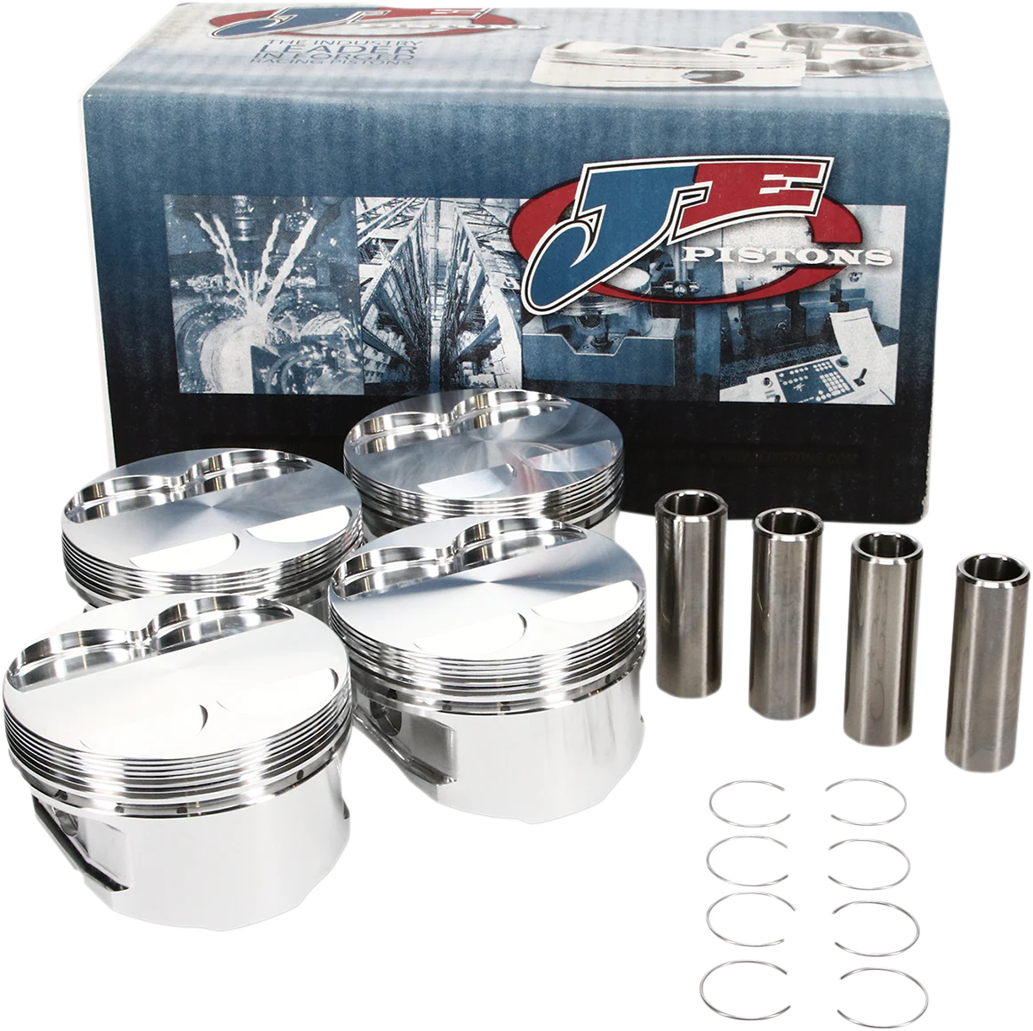 JE PISTONS Piston Kit - 84.00 mm - 12.8:1 CR - Suzuki 172945 - Image 3