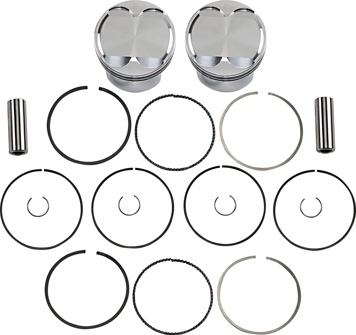 JE PISTONS Piston Kit - 85.00 mm - 11.5:1 CR - Kawasaki 274191