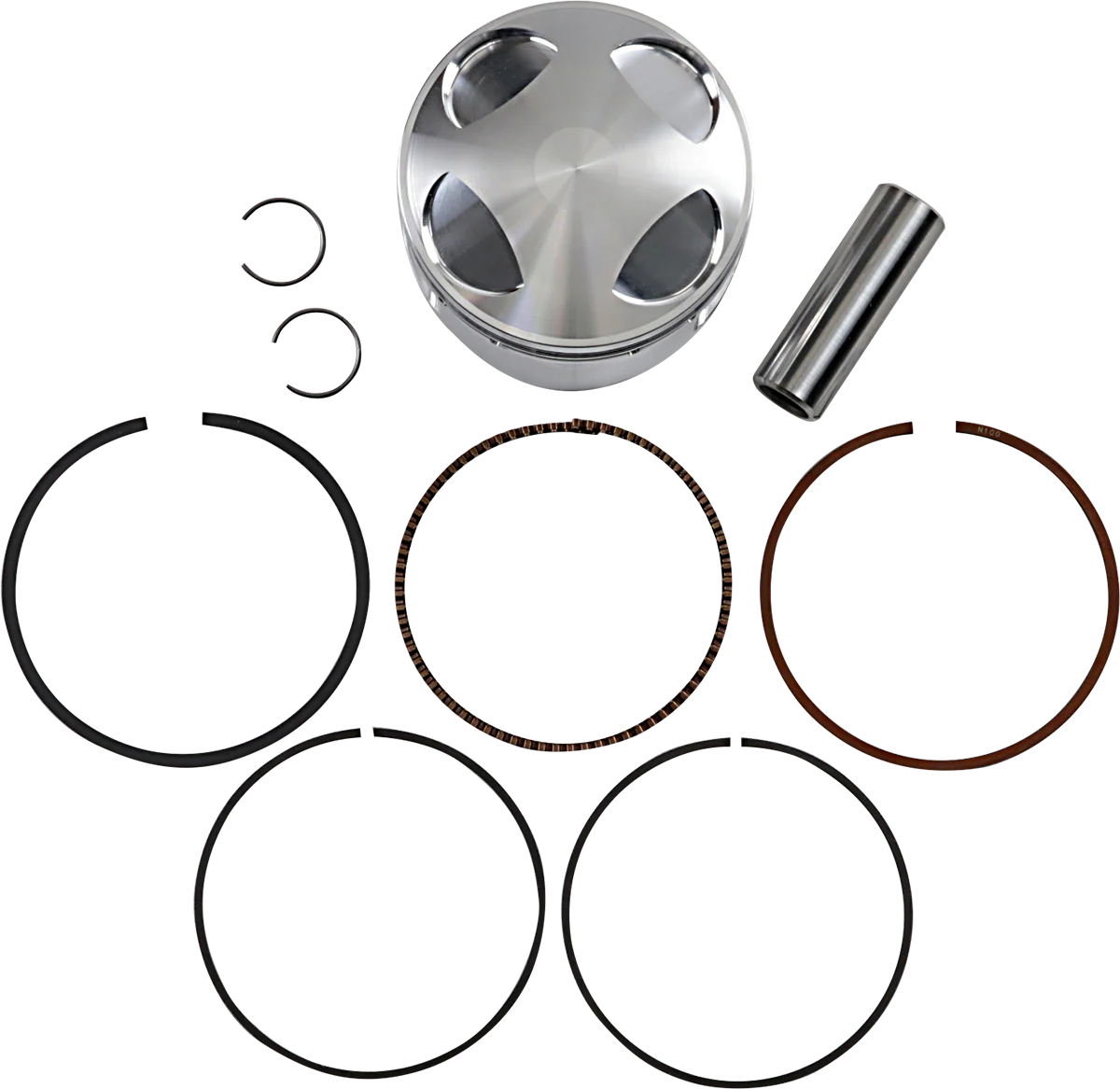 JE PISTONS Piston Kit - 86.00 mm - 10.6:1 CR - Honda 132699