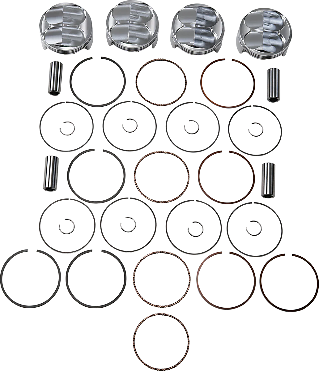 JE PISTONS Piston Kit - 86.00 mm - 13.0:1 CR - Kawasaki 192315