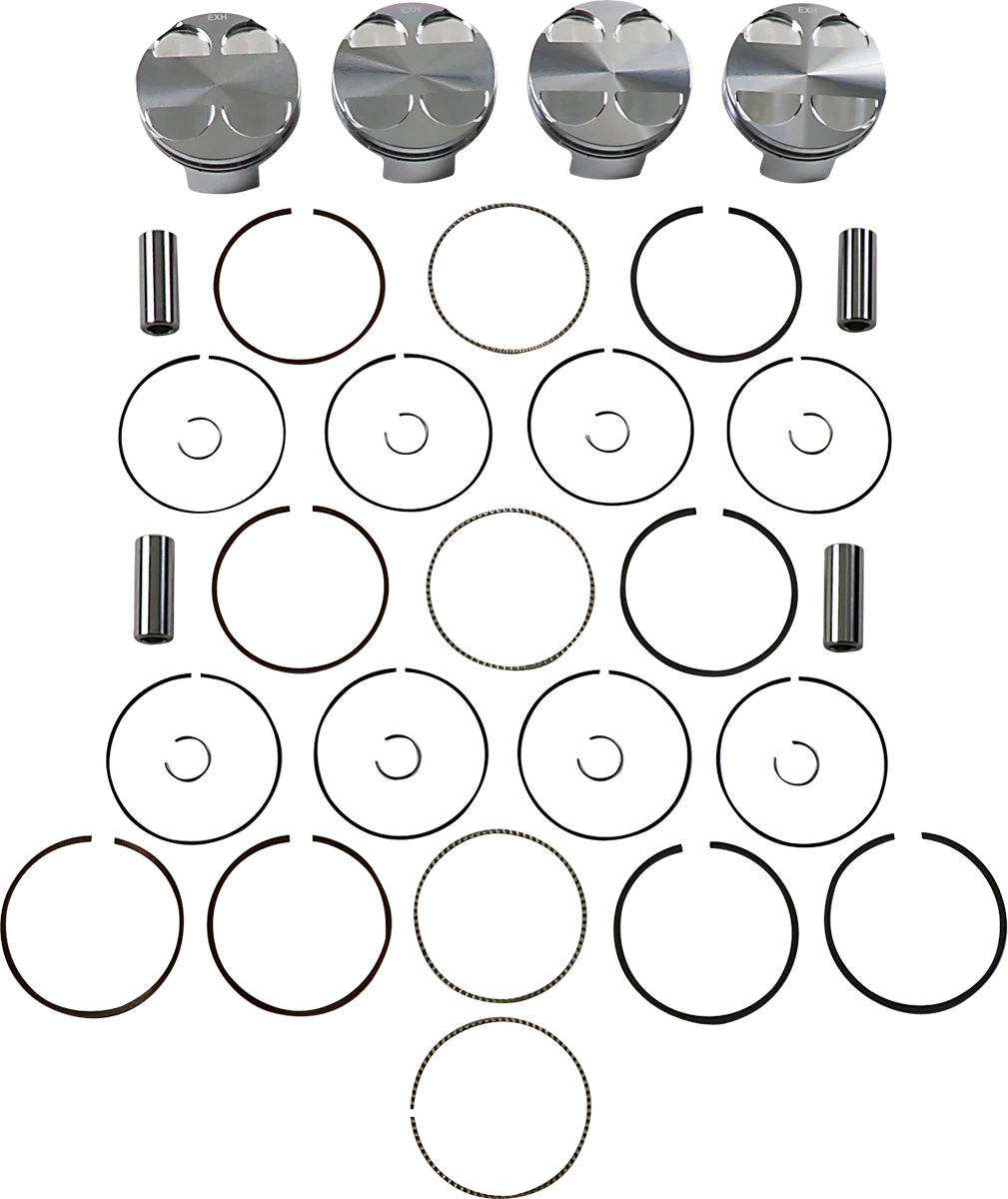 JE PISTONS Piston Kit - 86.00 mm - 13.5:1 CR - Kawasaki 247621