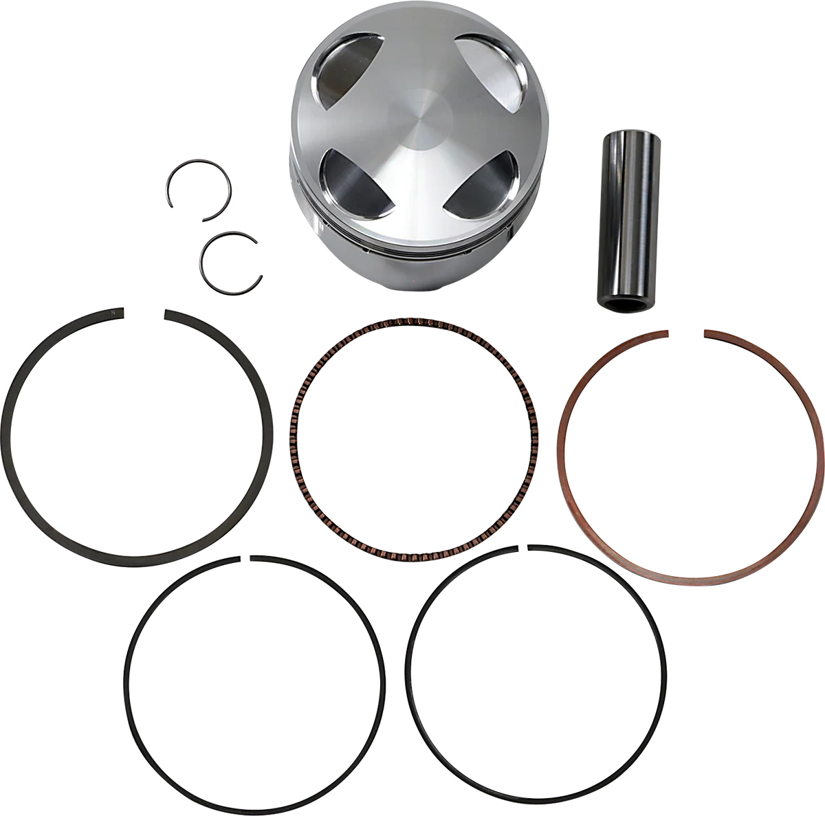 JE PISTONS Piston Kit - 87.00 mm - 12.0:1 CR - Honda 199656