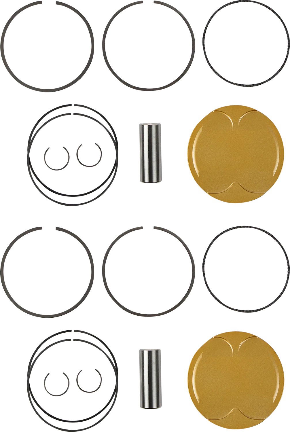 JE PISTONS Piston Kit - 92.00 mm - 11.0:1 CR - Honda 379447