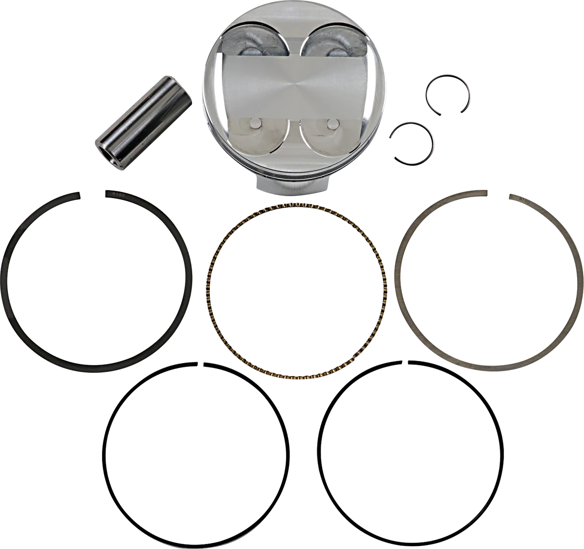 JE PISTONS Piston Kit - 94.00 mm - 12.5:1 CR - Honda 284679