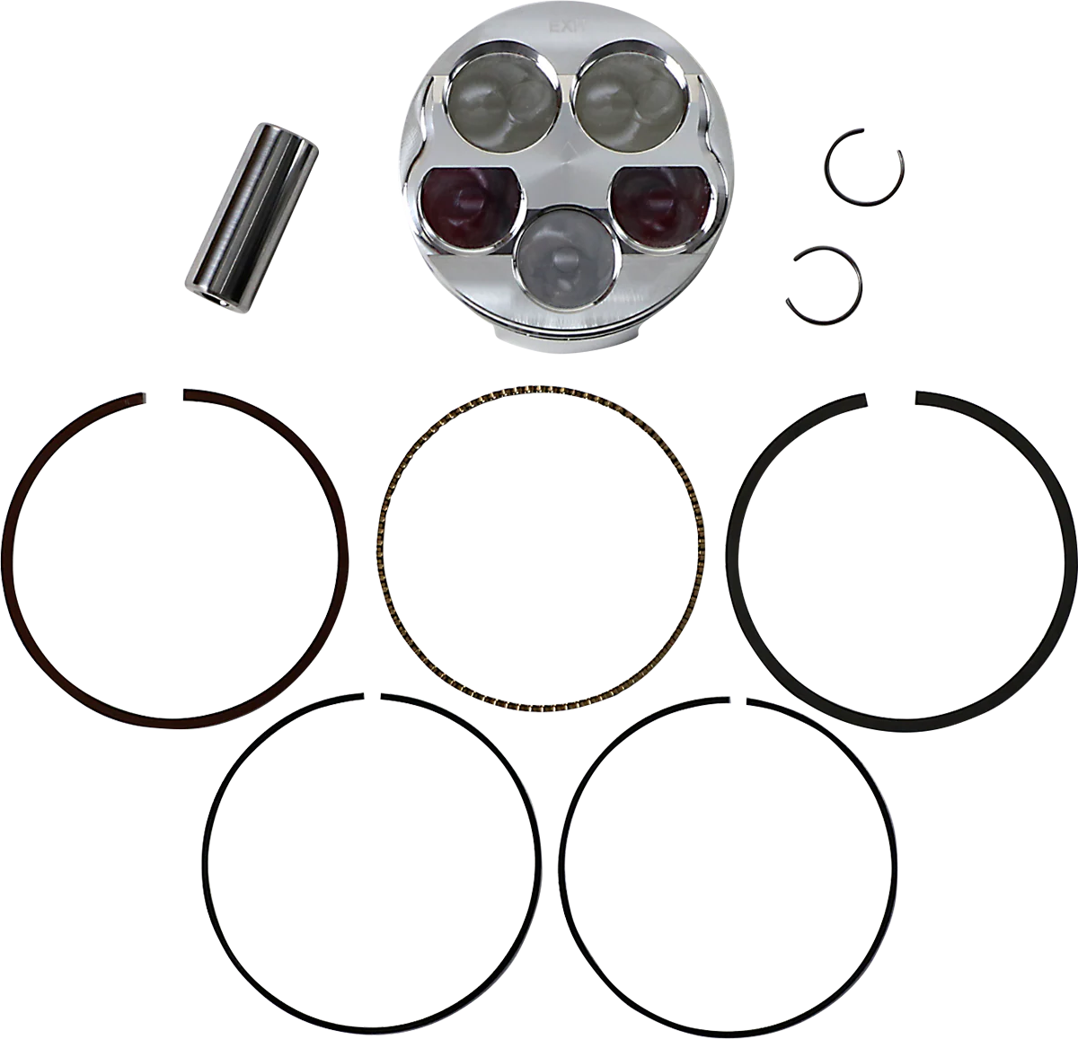 JE PISTONS Piston Kit - 95.00 mm - 13.5:1 CR - Yamaha 221795