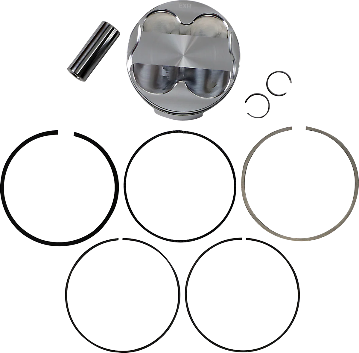 JE PISTONS Piston Kit - 95.50 mm - 12.8:1 CR - Suzuki 252743