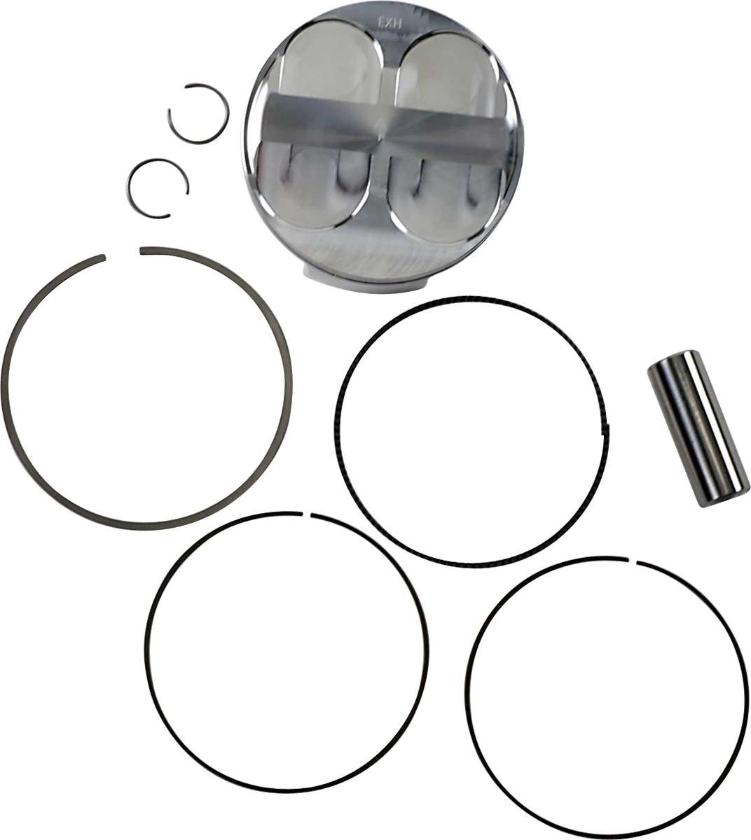 JE PISTONS Piston Kit - 96.00 mm - 13.5:1 CR - Kawasaki 284853