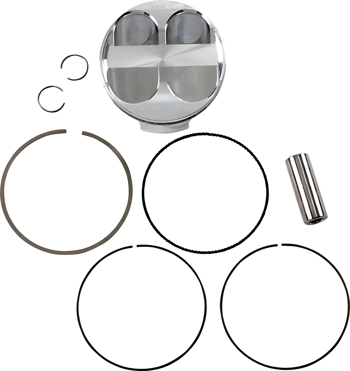 JE PISTONS Piston Kit - 96.00 mm - 13.5:1 CR - Kawasaki 284856