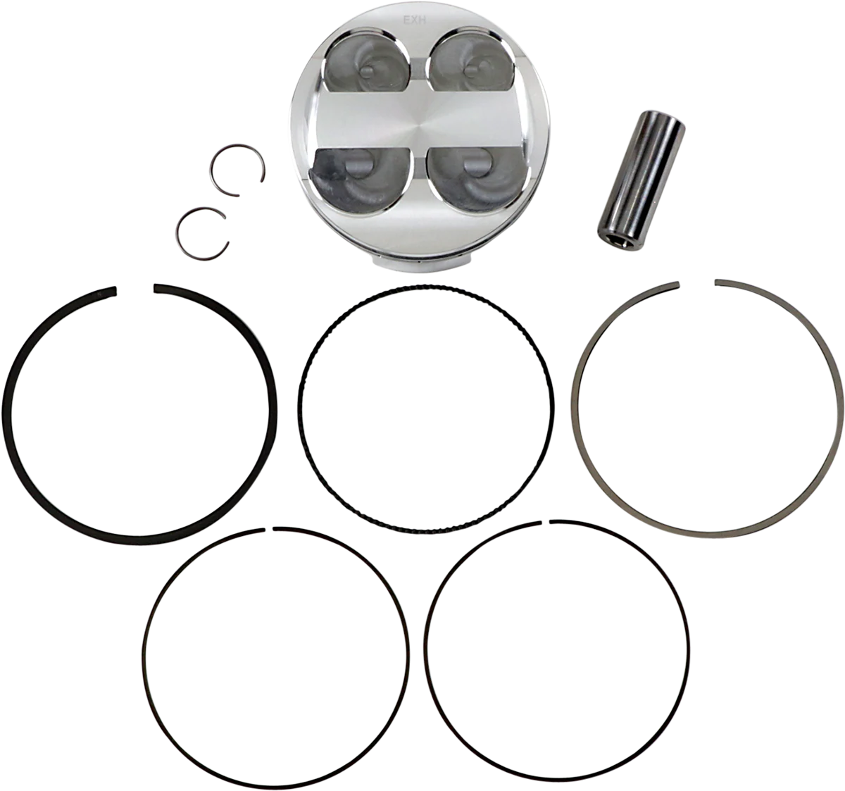 JE PISTONS Piston Kit - 99.00 mm - 13.5:1 CR - Honda 325027