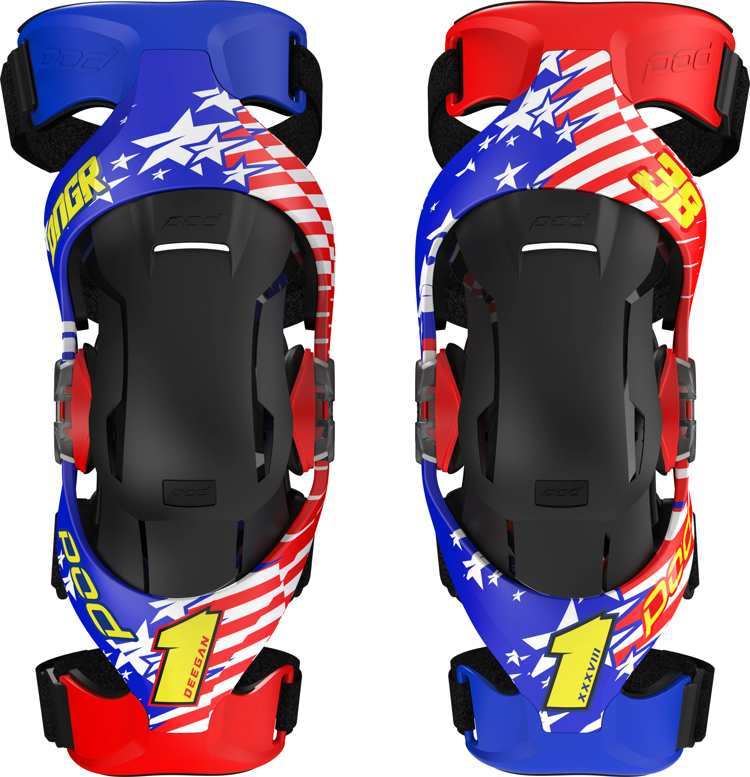 K4 2.0 Le Knee Brace (Pr) Danger Boy V2 Md/Lg - Image 5